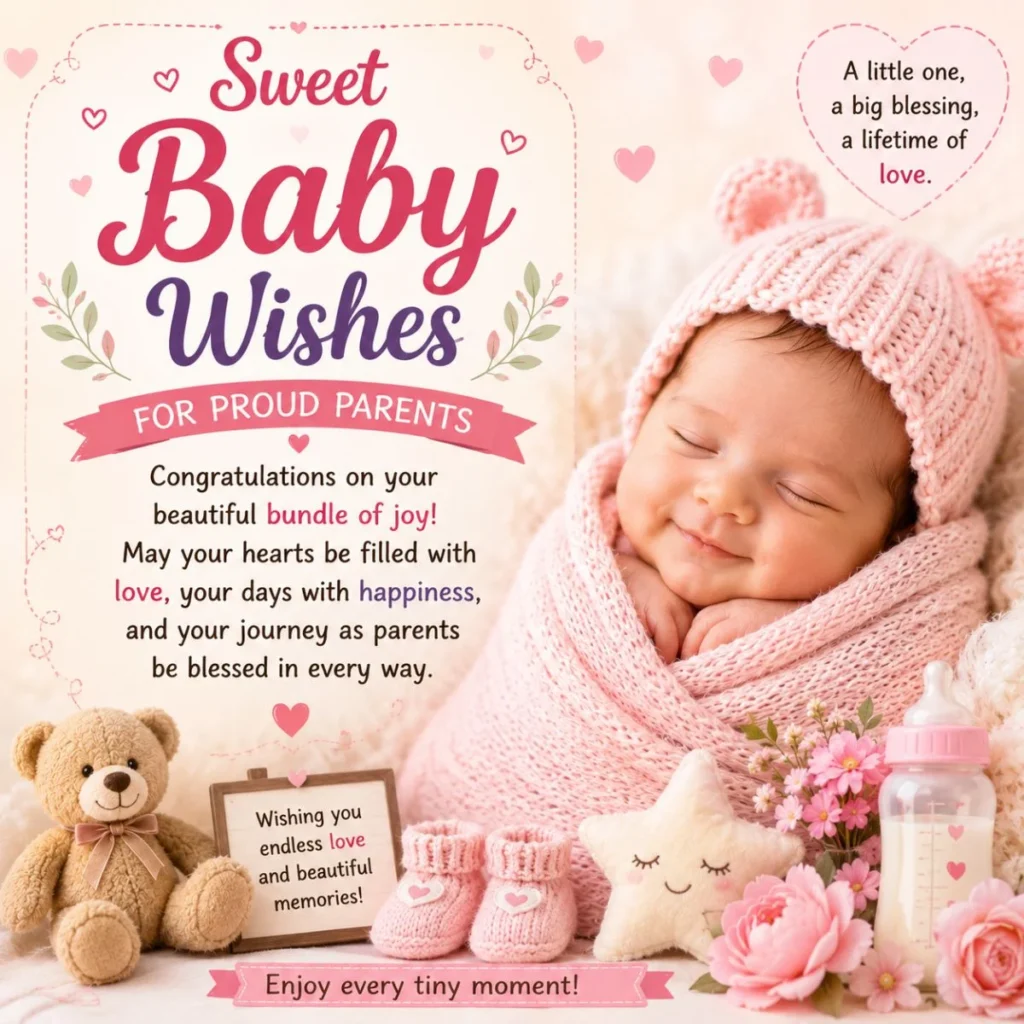 Sweet Baby Wishes for Proud Parents