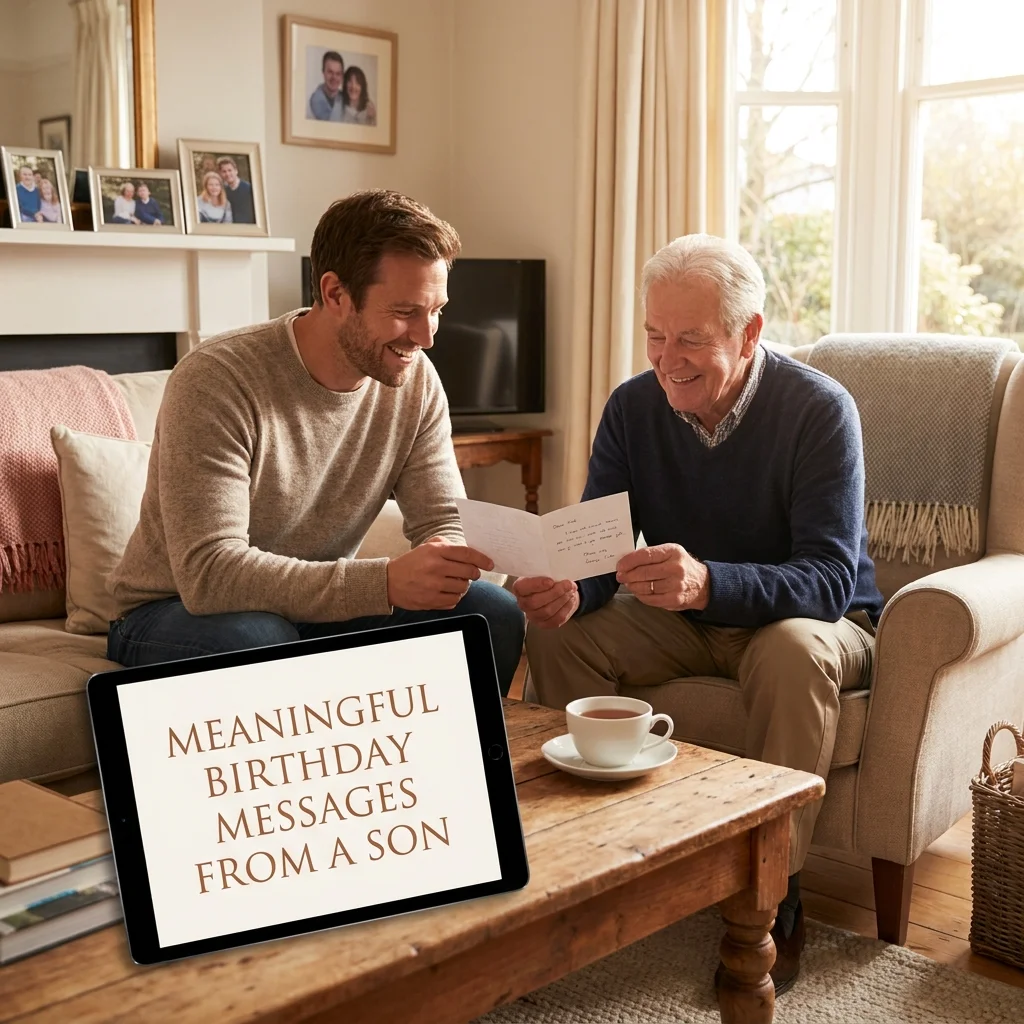 Meaningful Birthday Messages from a Son