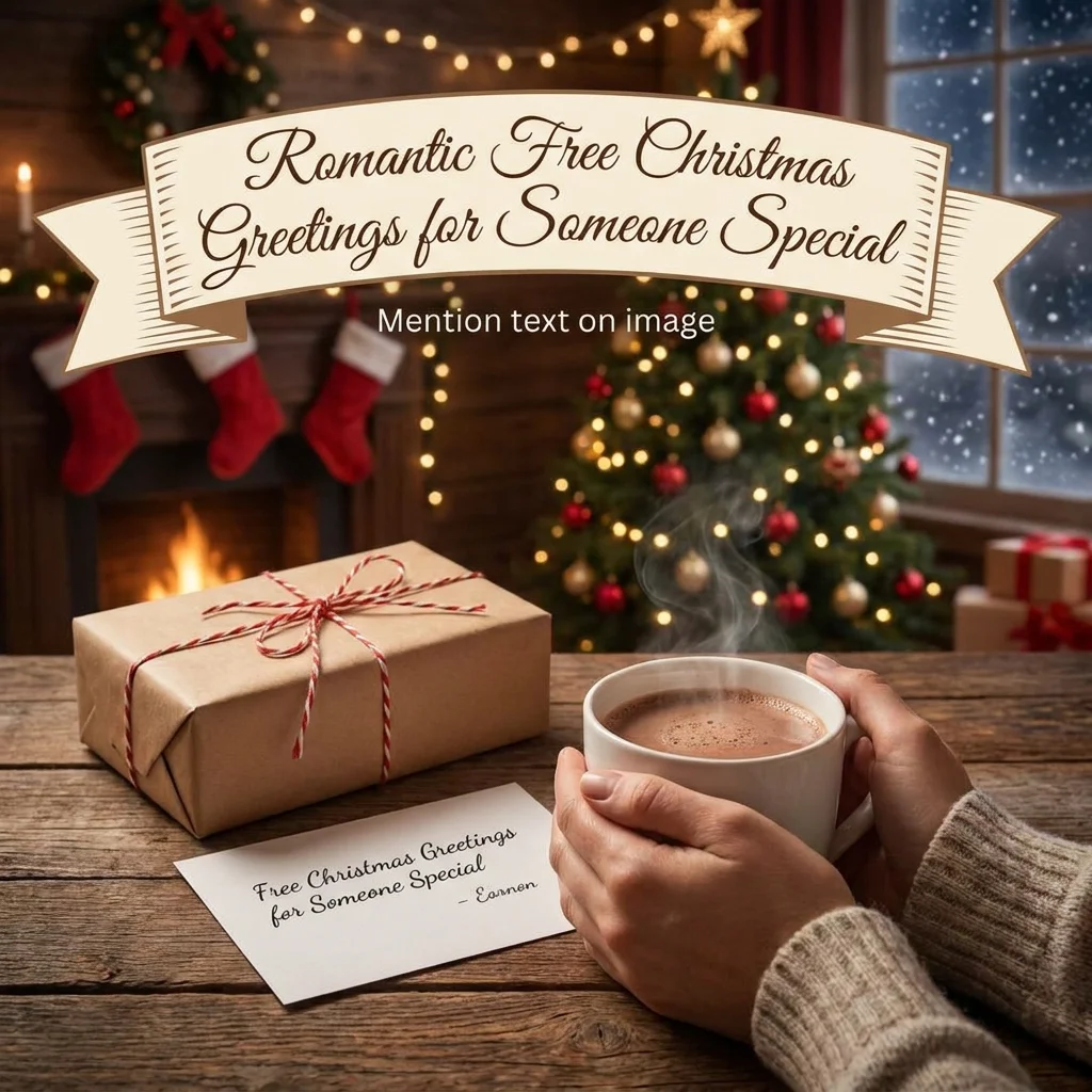 Romantic Free Christmas Greetings for Someone Special