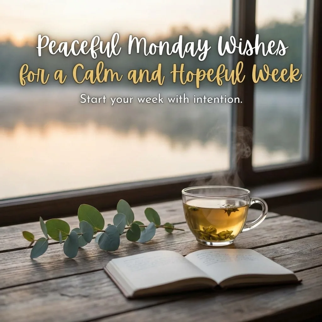 Peaceful Monday Wishes for a Calm and Hopeful Week