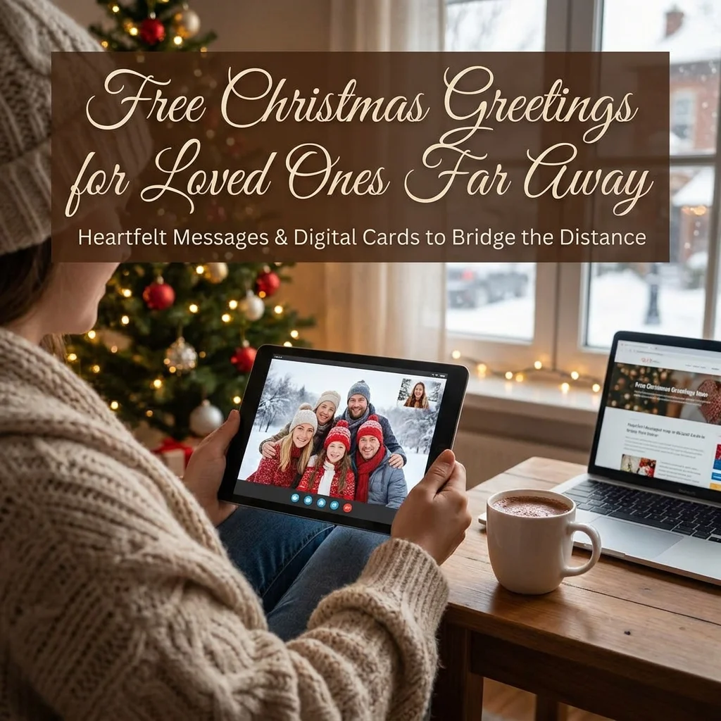 Free Christmas Greetings for Loved Ones Far Away