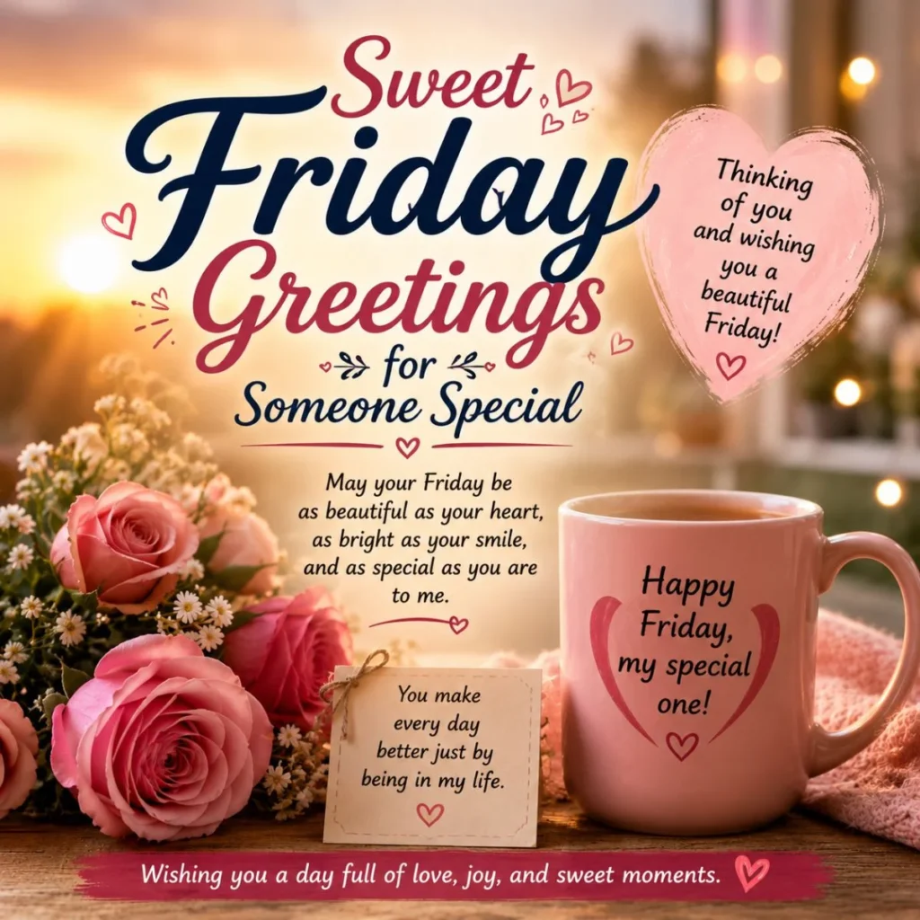 Sweet Friday Greetings for Someone Special