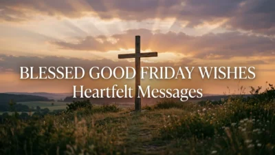 Blessed Good Friday wishes with heartfelt messages of faith, peace, and hope