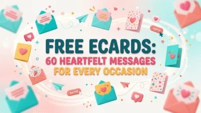 Free ecards with colorful digital greeting cards for birthdays, holidays, friends, and family