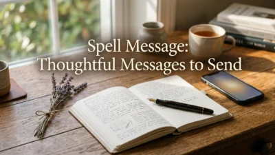 Spell Message with thoughtful messages to send for different occasions