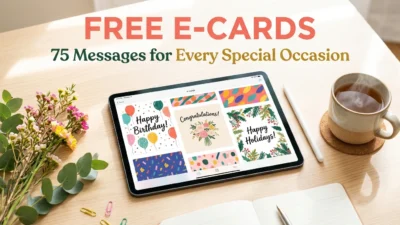 Free e cards with beautiful designs and heartfelt messages for every occasion